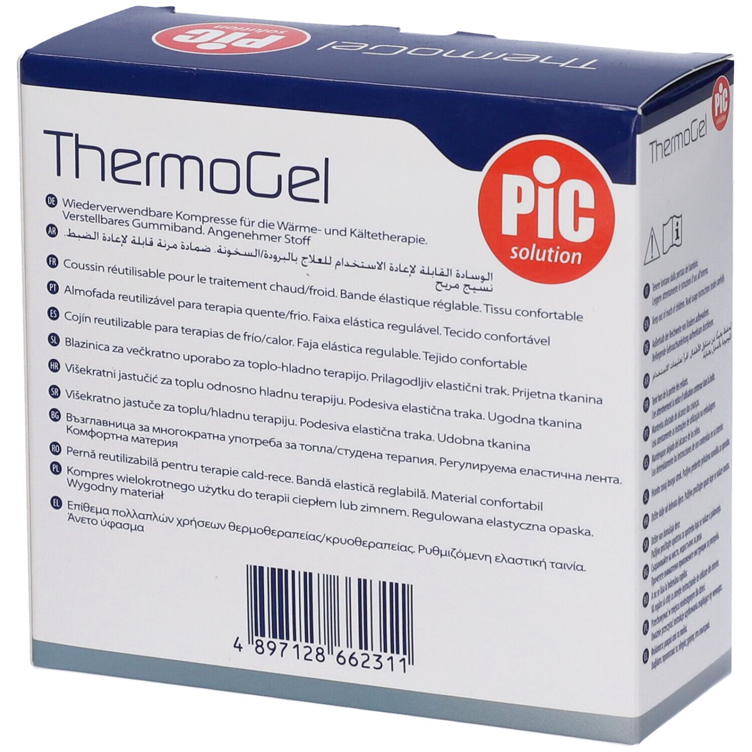 PIC ThermoGel Fascia Cuscino Termico 10x26cm