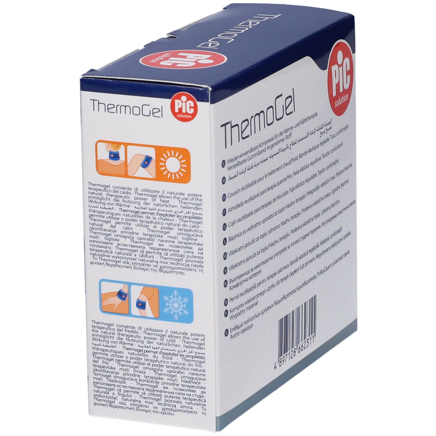 PIC ThermoGel Fascia Cuscino Termico 10x26cm