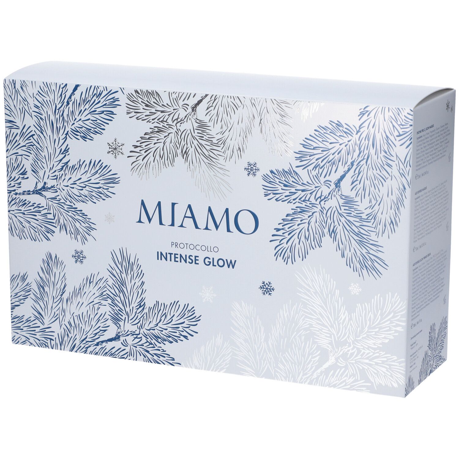Miamo Cofanetto Regalo Protocollo Intense Glow Enzyme Peel O₂ Glow Masque + Age Reverse Masque + Glow Primer Serum + Pochette Omaggio