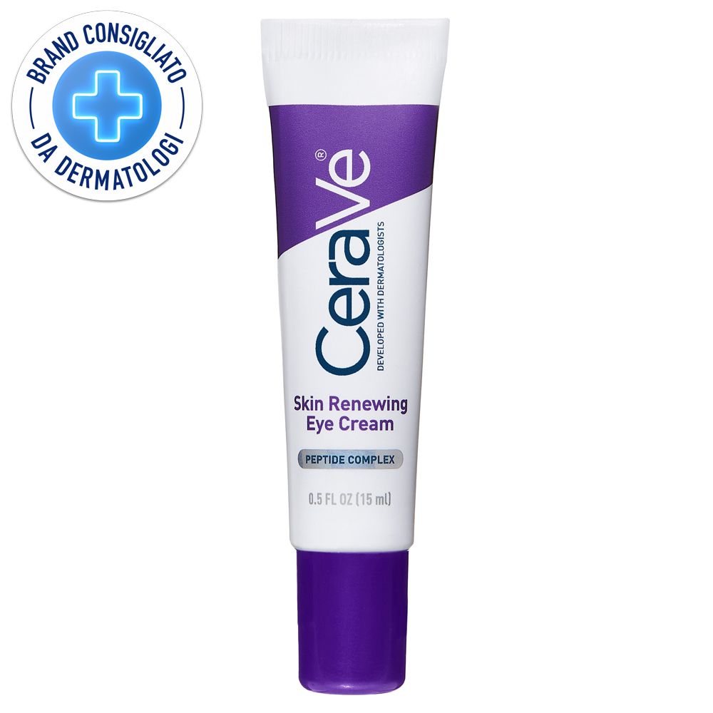 CeraVe Skin Renewing Eye Cream - risparmia il 10% con il codice: TIME10 + CERAVE MINI HYDRATING CLEANSER 20ml GRATIS