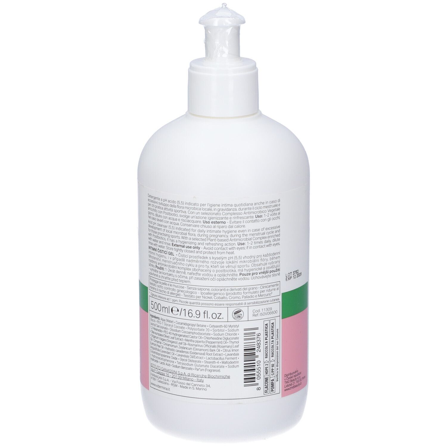 Vidermina Detergente Intimo Nuova Formula