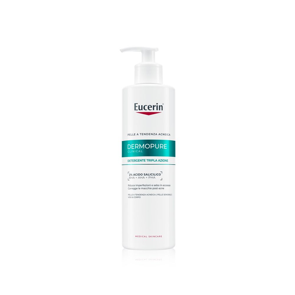 Eucerin Dermopure Detergente Tripla Azione 400ml