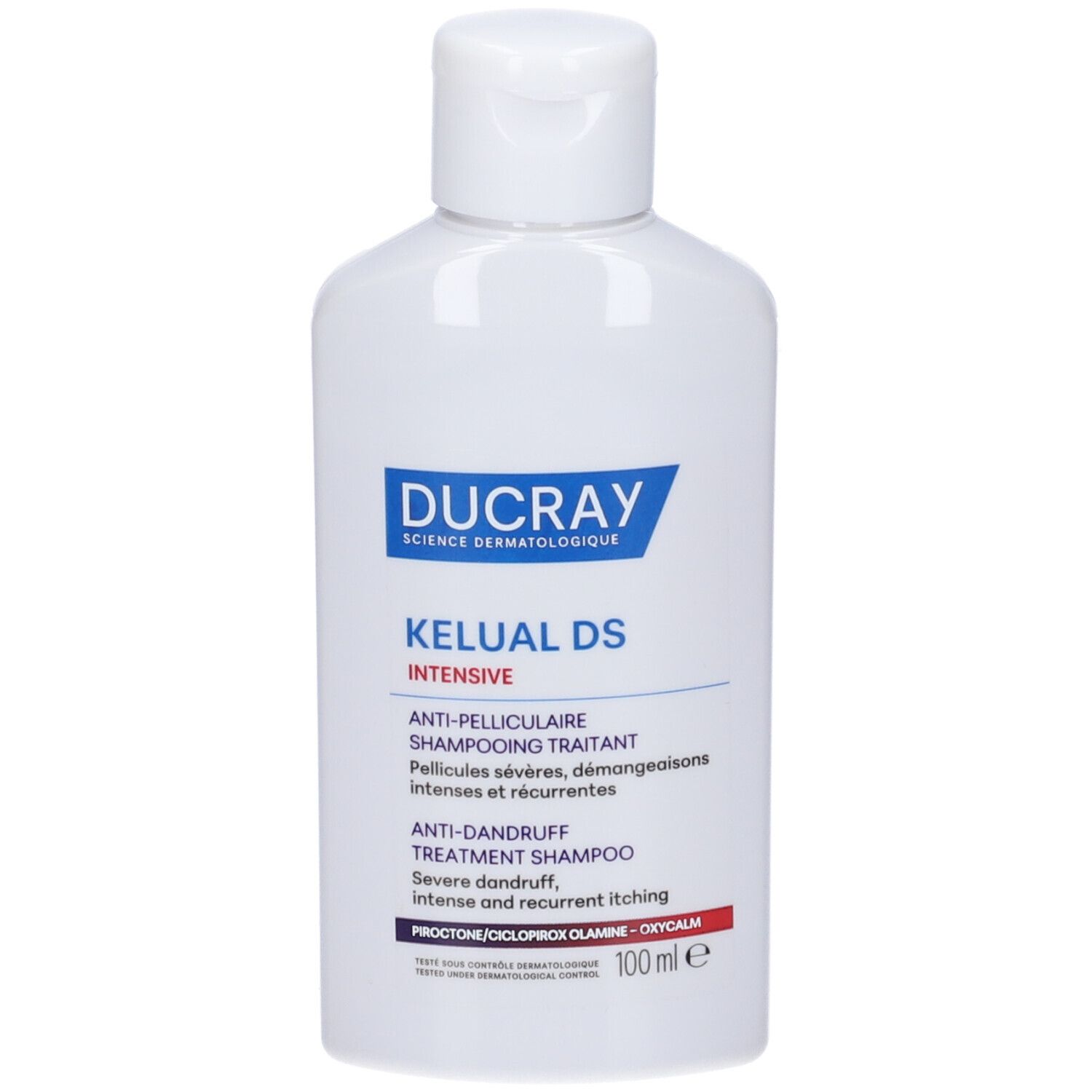 Ducray Kelual DS INTENSIVE Shampoo trattante anti-forfora, forfora severa, prurito intenso e ricorrente 100 ml