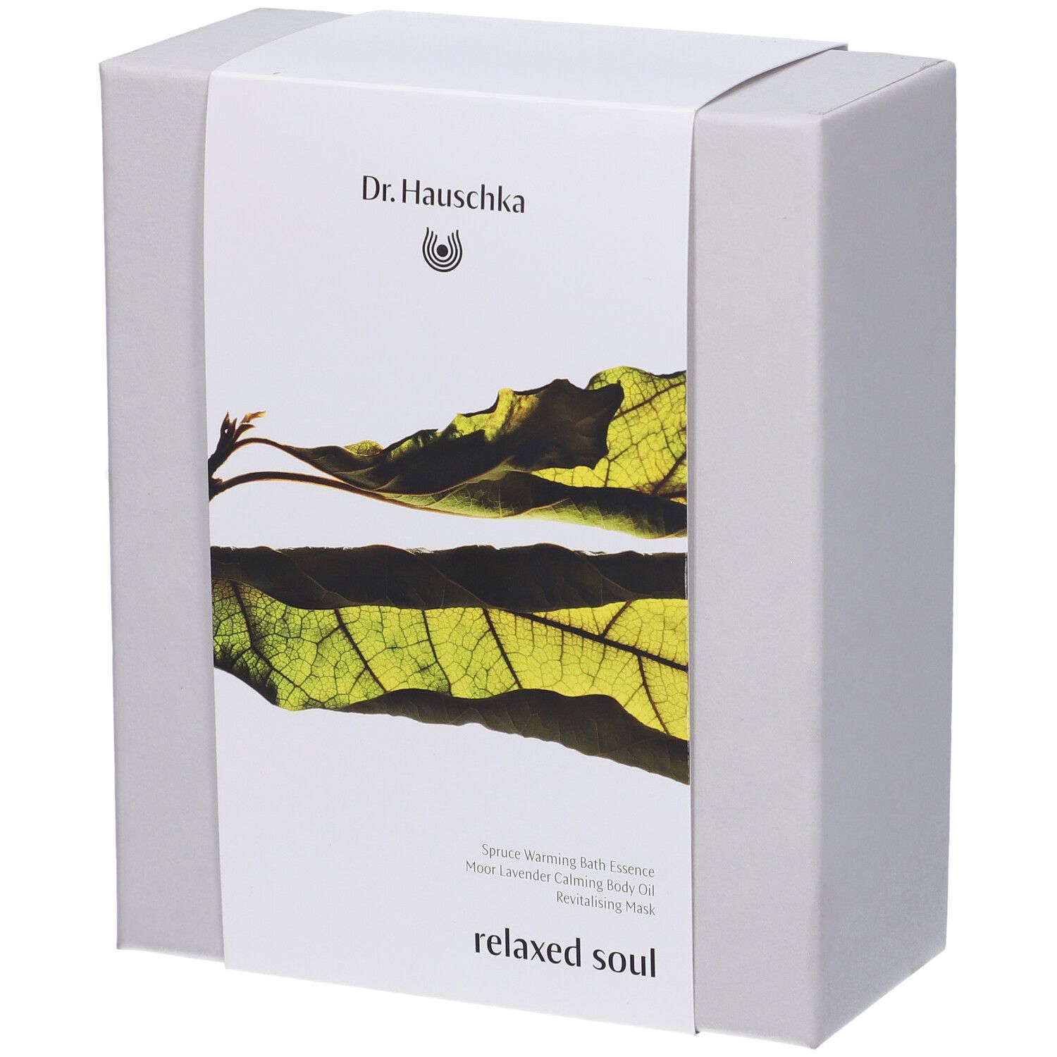 Dr Hauschka Relaxed Soul Olio Trattante Torba Lavanda + Maschera Rivitalizzante + Bagno Benessere