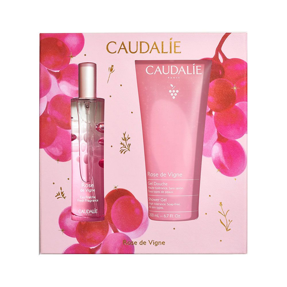 Caudalie Cofanetto Acqua Profumata Rose de Vigne
