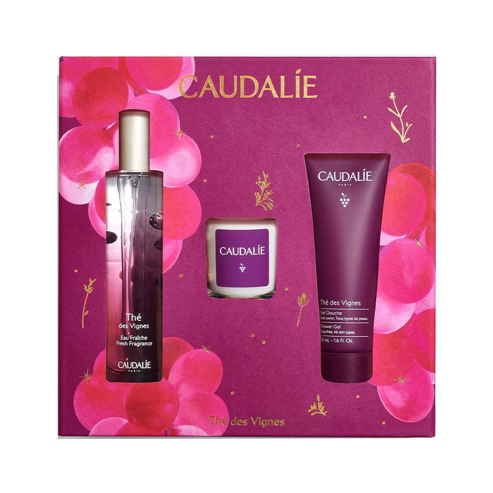 Caudalie Cofanetto Acqua Profumata Thé des Vignes