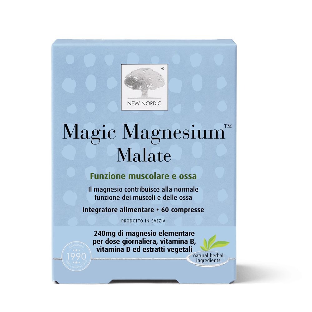 New Nordic Magic Magnesium Malate Compresse