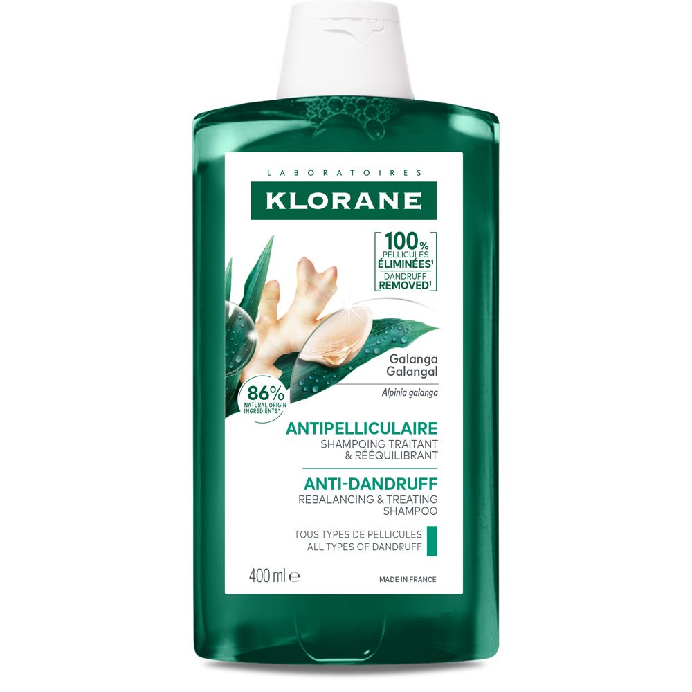 Klorane Anti-Forfora Shampoo trattante e riequilibrante alla Galanga 400 ml - risparmia il 10% con il codice: pfabre10