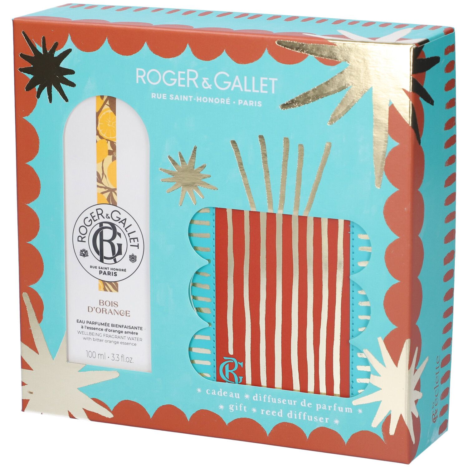 Roger & Gallet Set Regalo Bois d’Orange Acqua Profumata + Diffusore Omaggio
