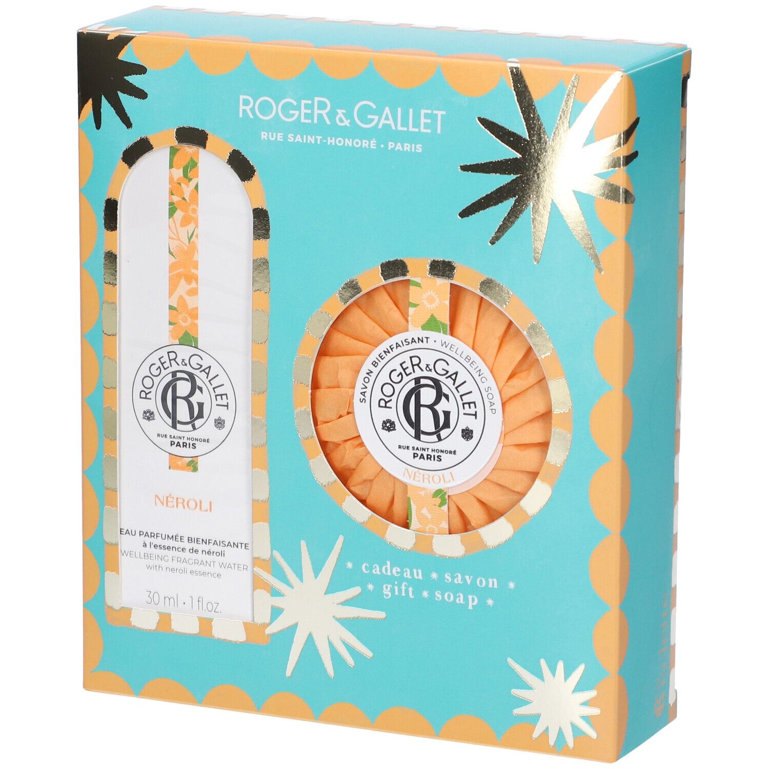 Roger & Gallet Set Regalo Néroli Acqua Profumata + Sapone di Benessere