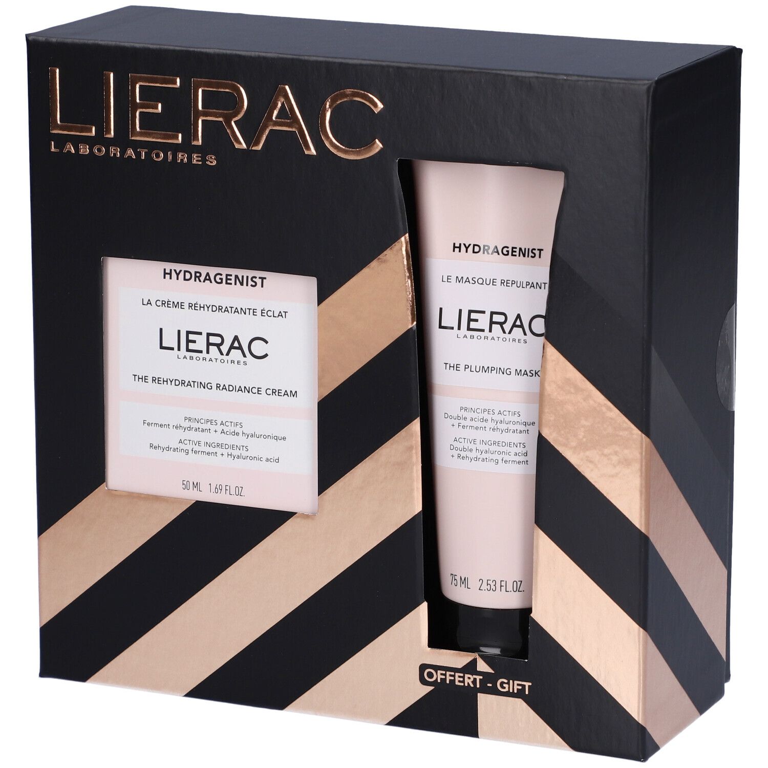 Lierac Set Natale Hydra Crema + Maschera - risparmia il 10% con il codice: lierac10