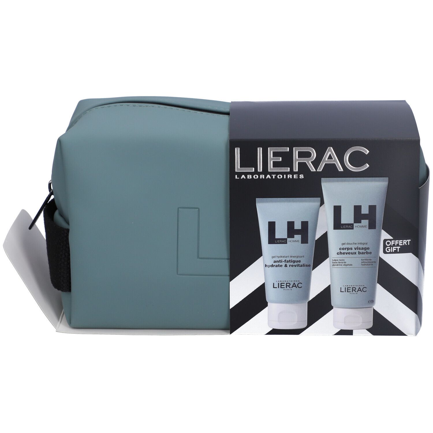 Lierac Set Natale Homme Gel Idratante + Gel Doccia - risparmia il 10% con il codice: lierac10