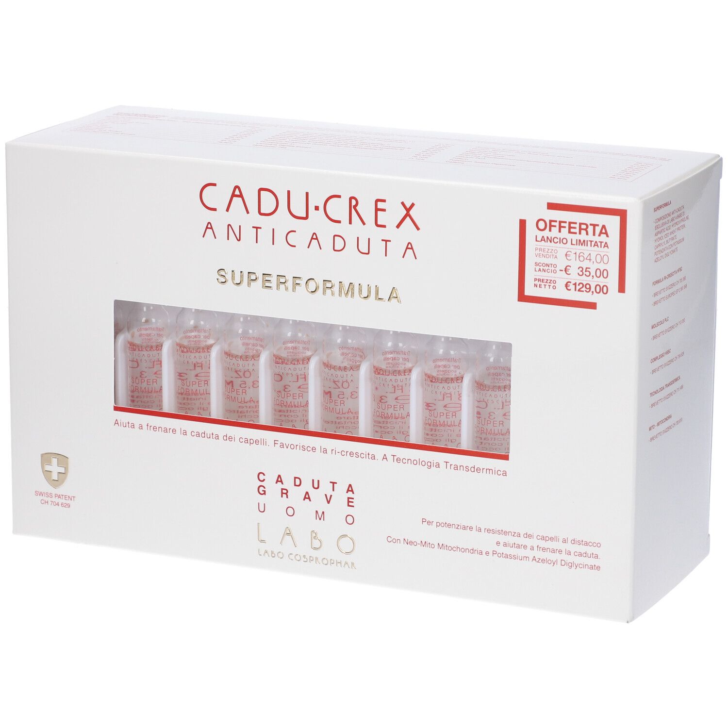 Cadu-Crex Superformula Caduta Grave Uomo Fiale