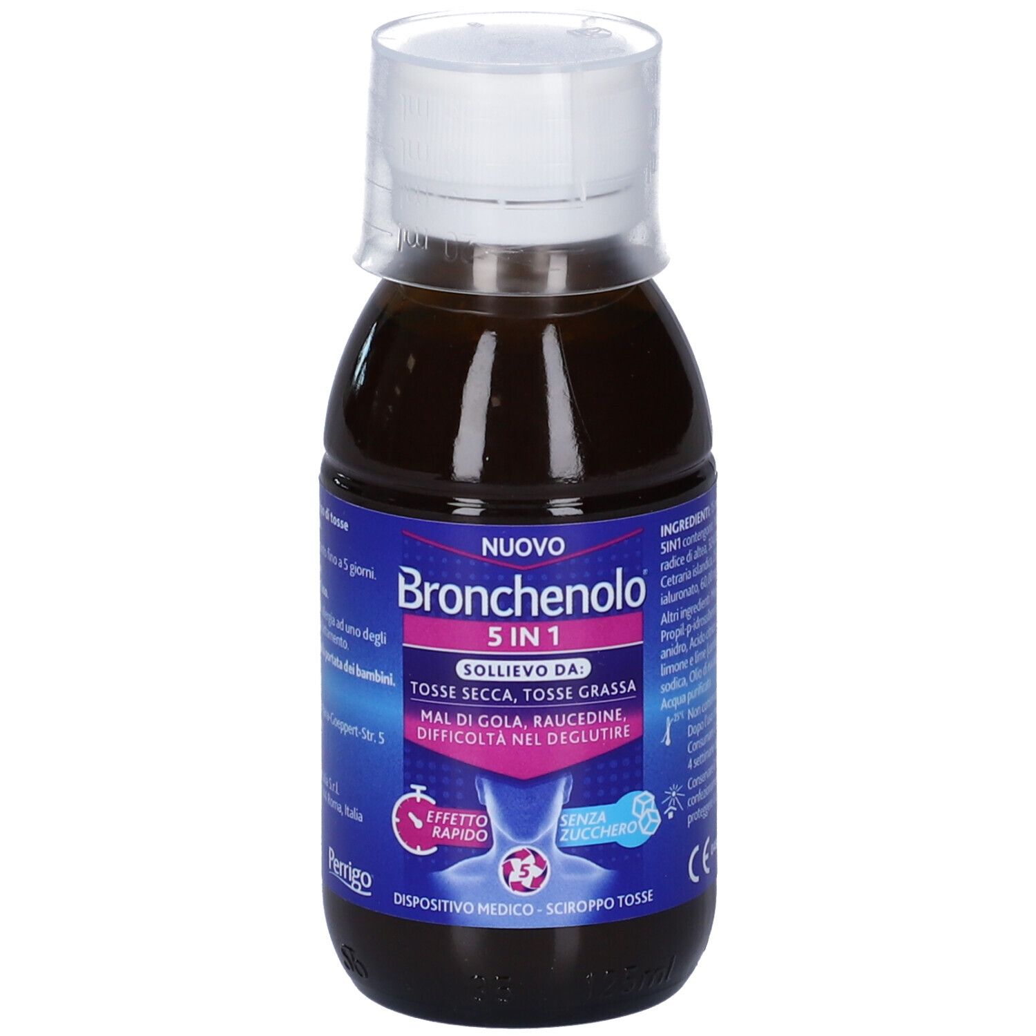 Bronchenolo 5 in 1 Sciroppo per la Tosse