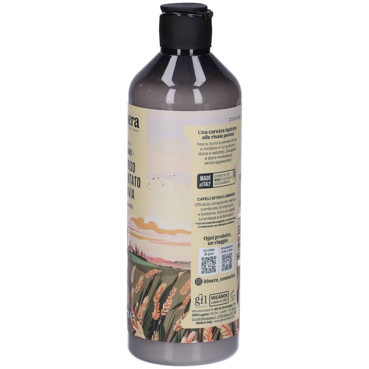 Itinera Balsamo con Riso Fermentato di Pavia Effetto Seta