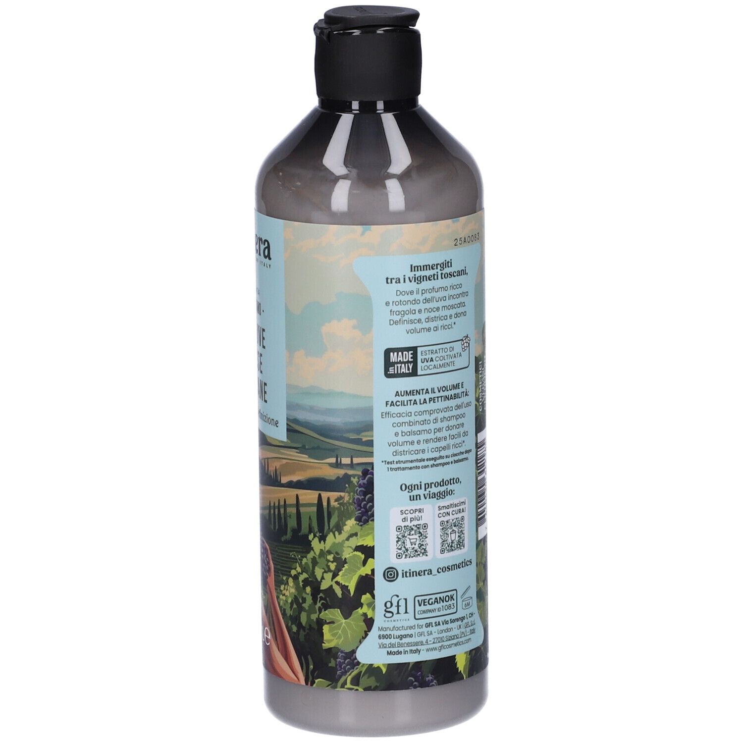 Itinera Balsamo con Uve Rosse Toscane Volume e Definizione