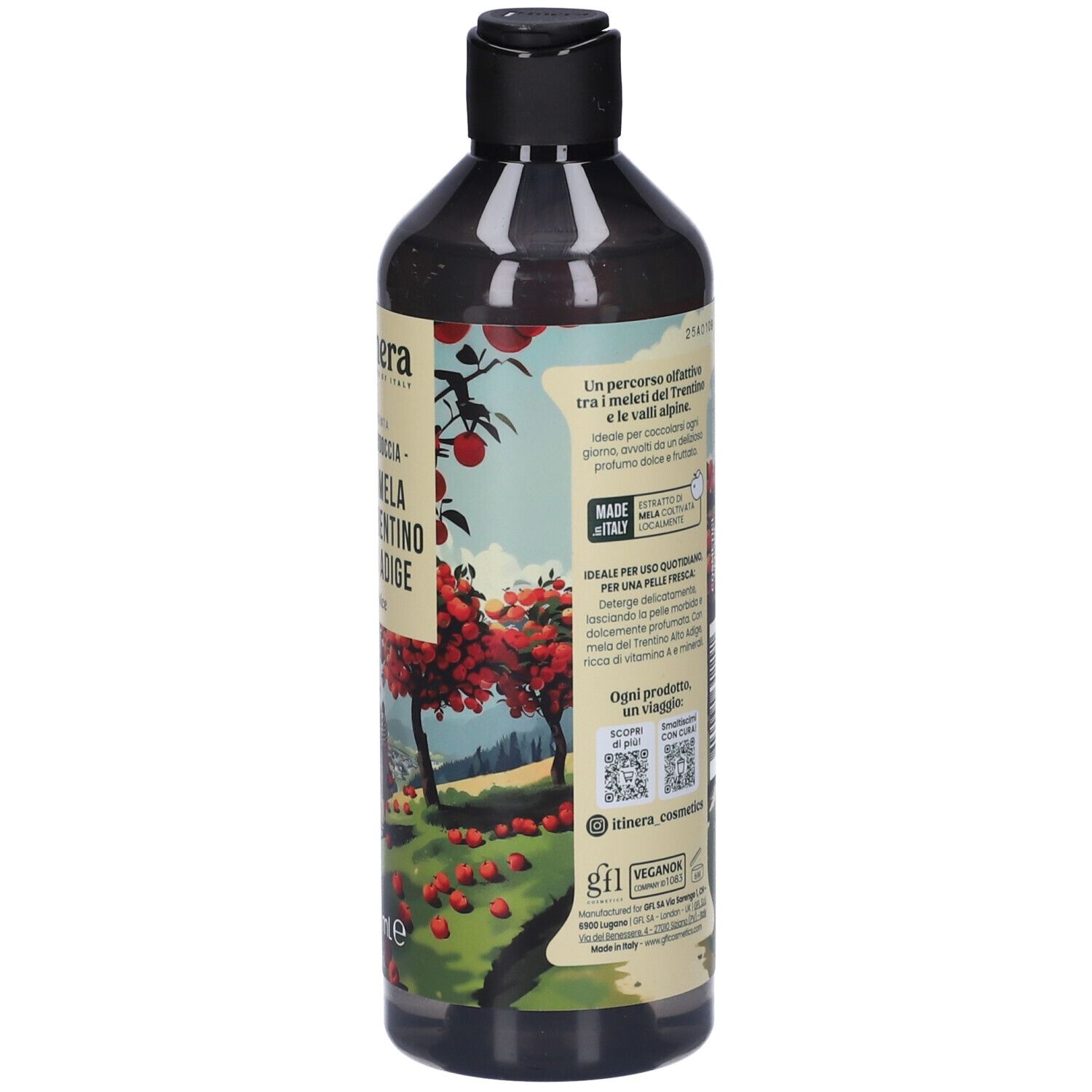 Itinera Bagnodoccia con Mela del Trentino Alto Adige Dolce 370ml