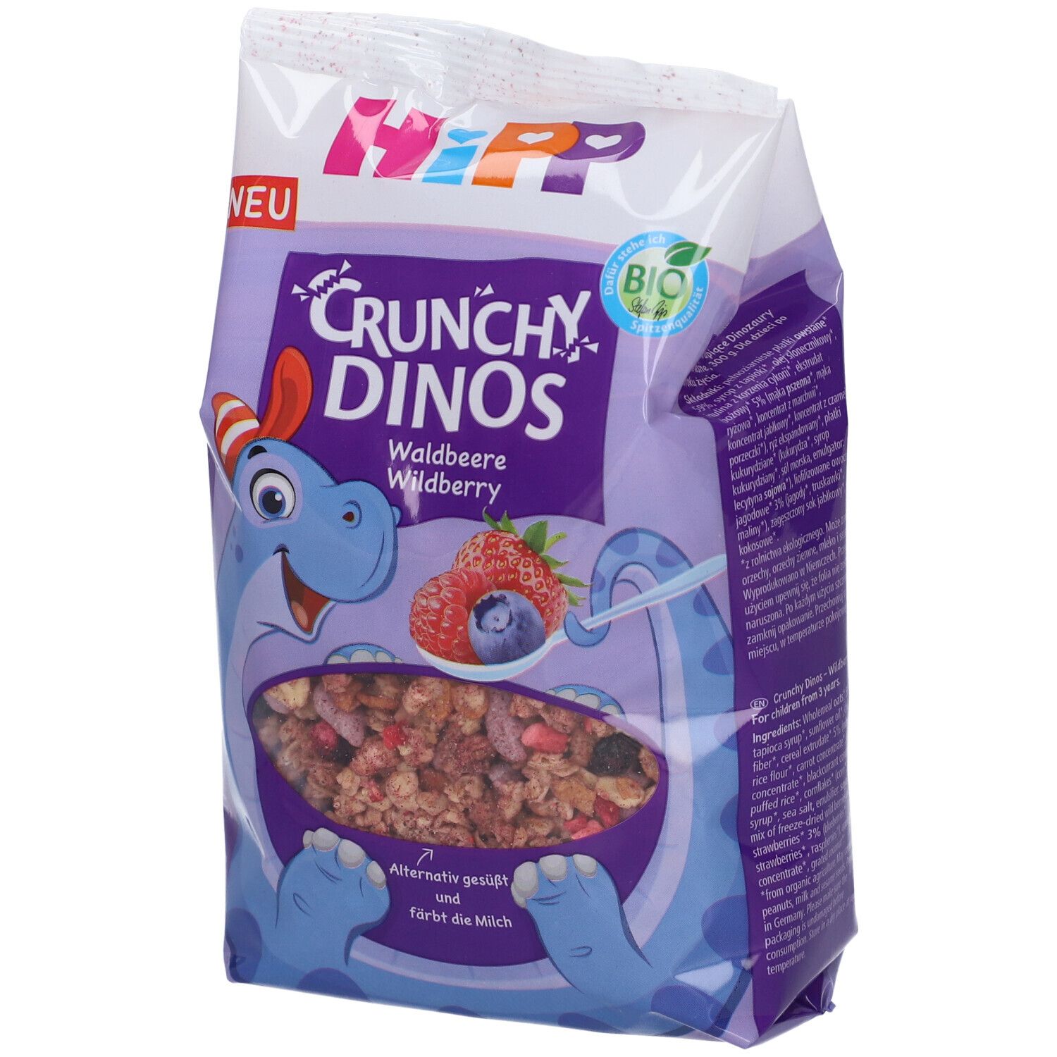 Hipp Crunchy Dinos Frutti Di Bosco