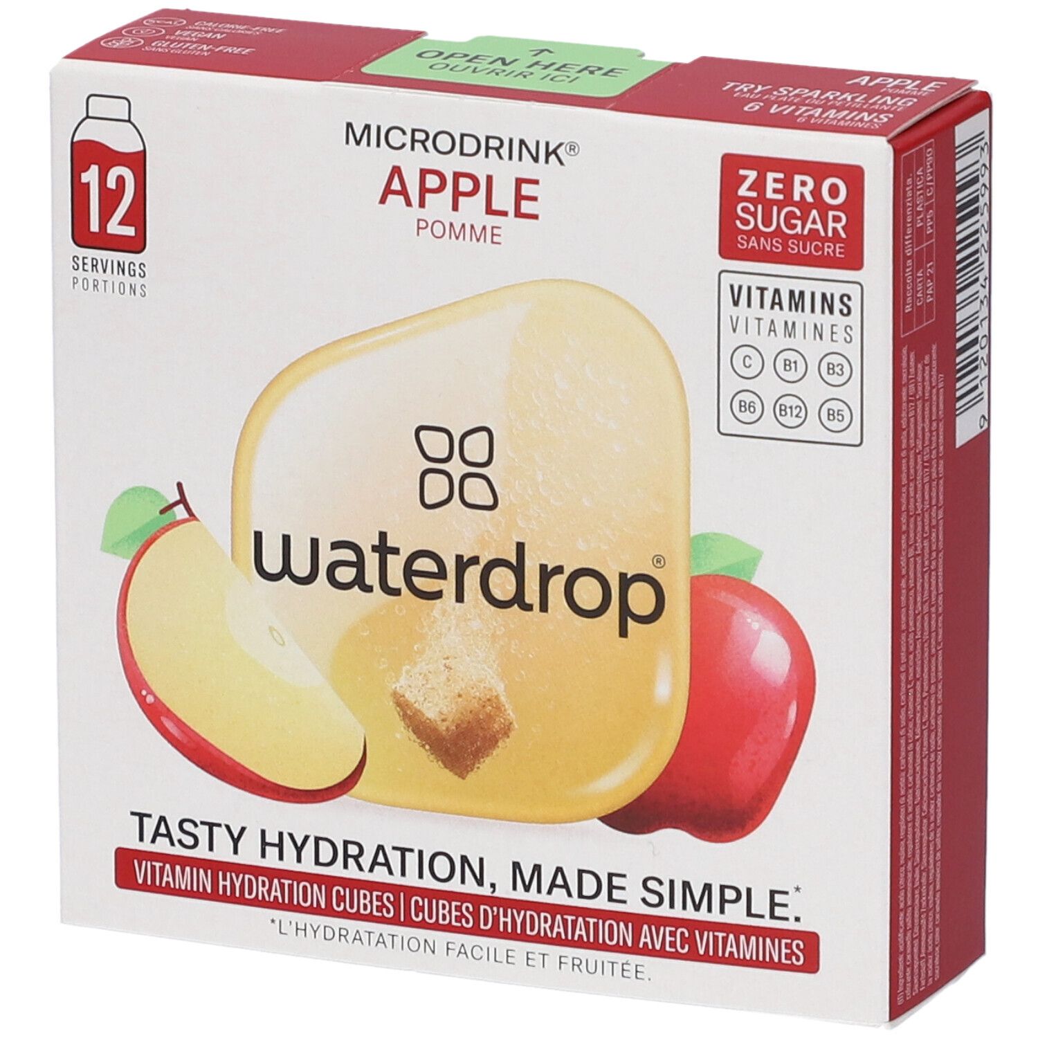 Waterdrop Microdrink Mela in Cubetti