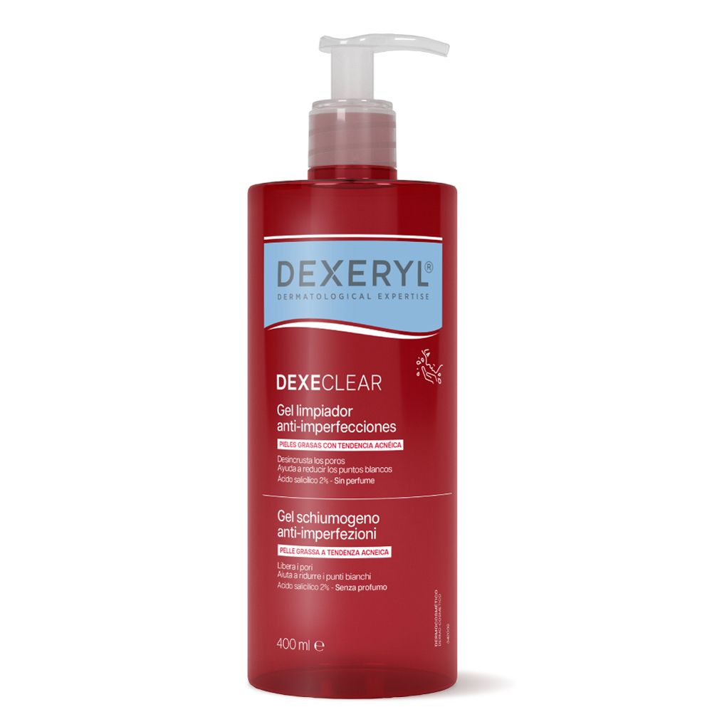 Dexeryl Dexeclear Gel Schiumogeno Anti-Imperfezioni 400ml