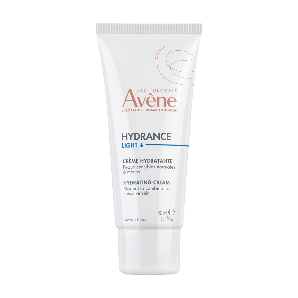 Eau Thermale Avène Hydrance Crema Idratante Leggera, con Acqua termale, Pelle sensibile disidratata, 40ml