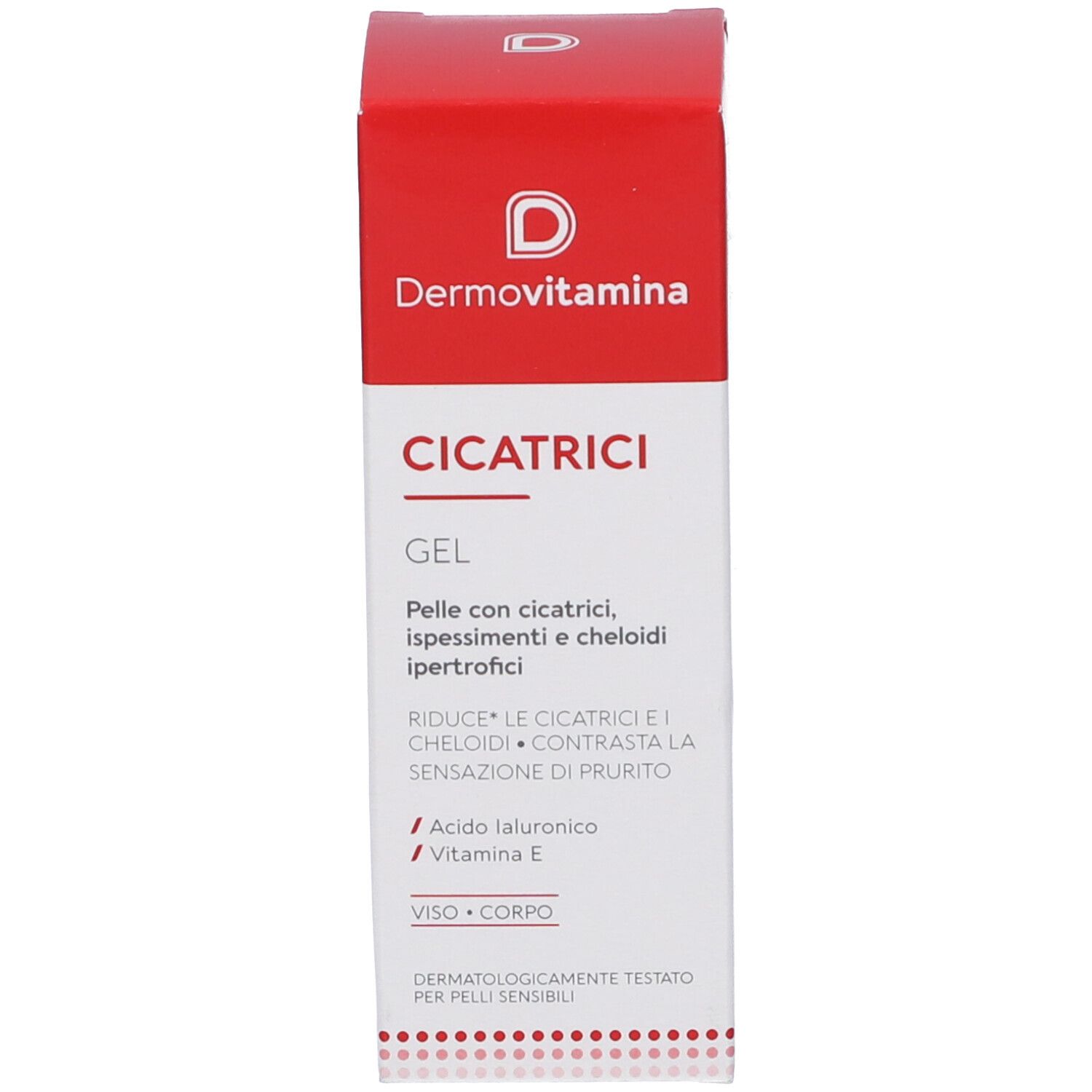 Confezione di Gel Dermovitamina Cicatrici