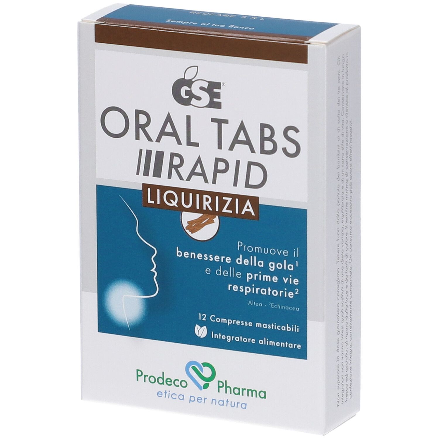 GSE Oral Tabs Rapid Compresse Liquirizia