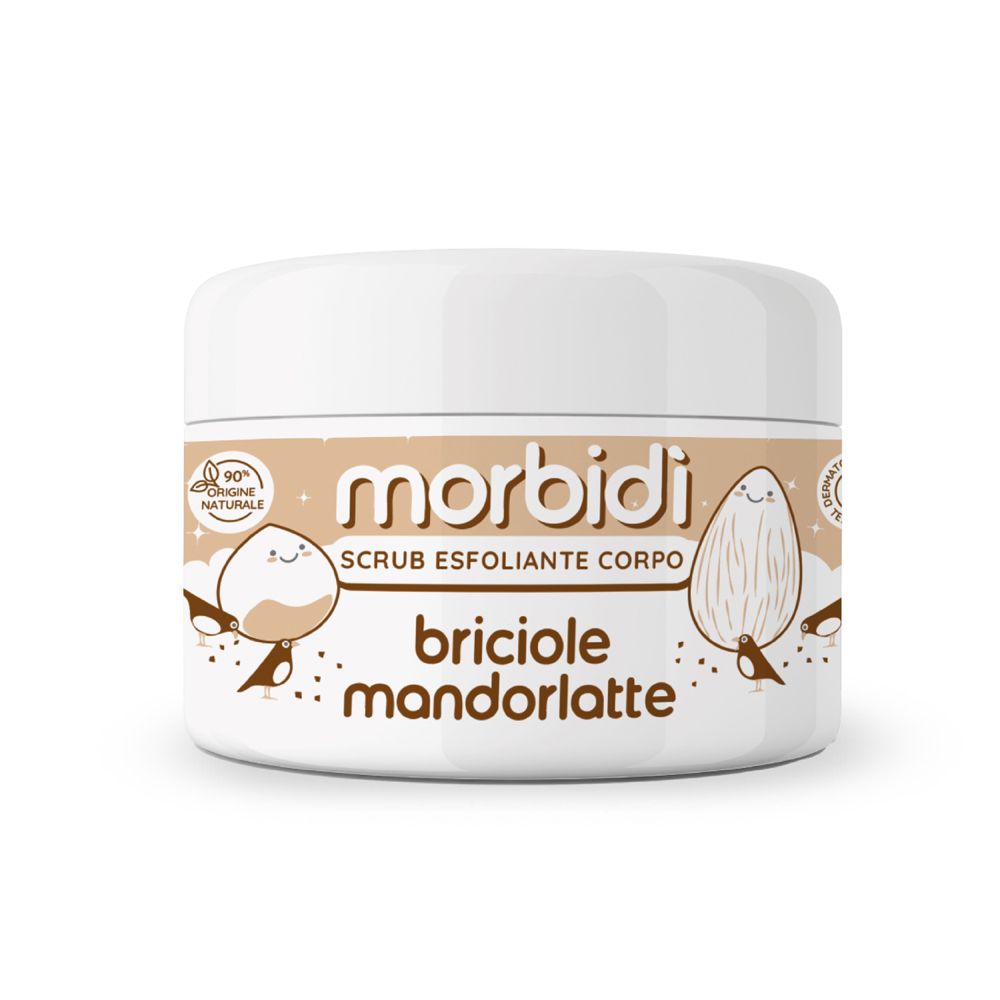 Morbidì Scrub Esfoliante Corpo Briciole Mandorlatte
