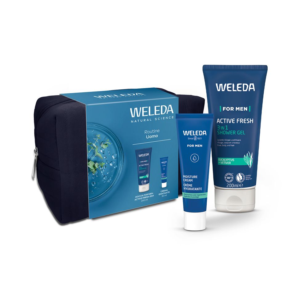 Weleda Routine Uomo - risparmia il 10% con il codice: 10weleda