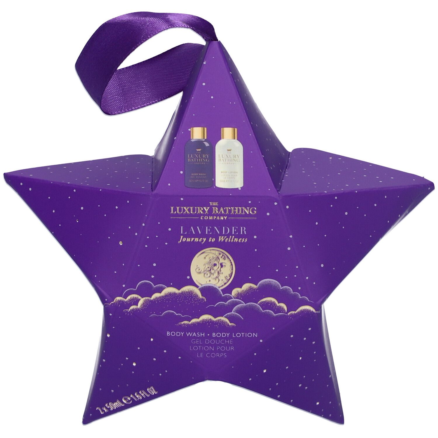 The Luxury Bathing Company Set Regalo Journey to Wellness Lavanda Gel Doccia + Lozione Corpo