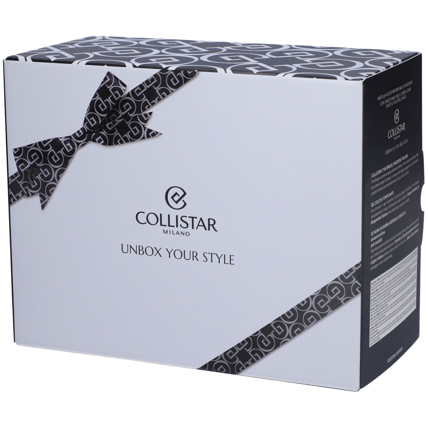 Collistar Unbox Your Style Cofanetto Gel Doccia Tonificante + Schiuma da Barba Aderenza Perfetta Idrante Lenitiva Pelli Sensibili + Pochette THE BRIDGE Omaggio