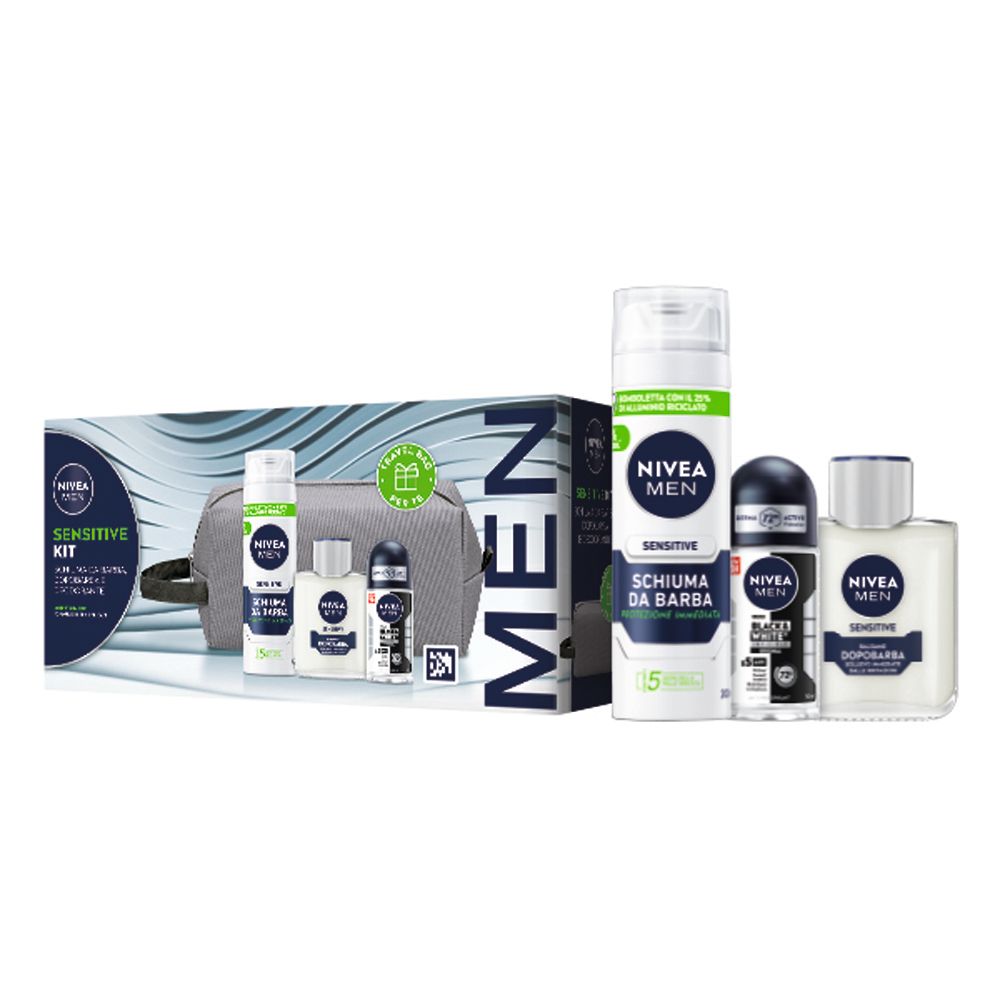 Nivea Men Sensitive Kit con Pochette in Omaggio