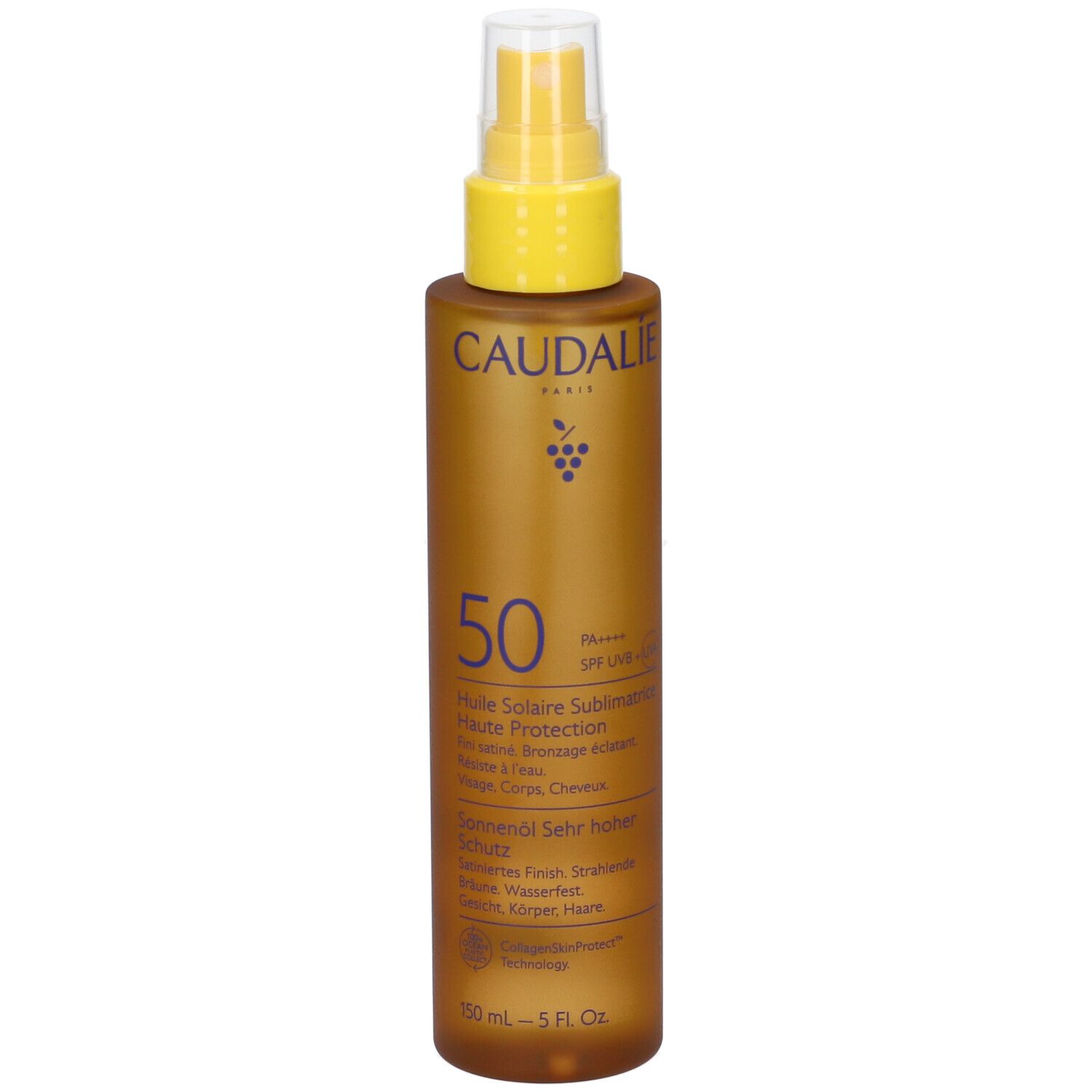 Caudalie Olio Solare Abbronzante Alta Protezione SPF 50