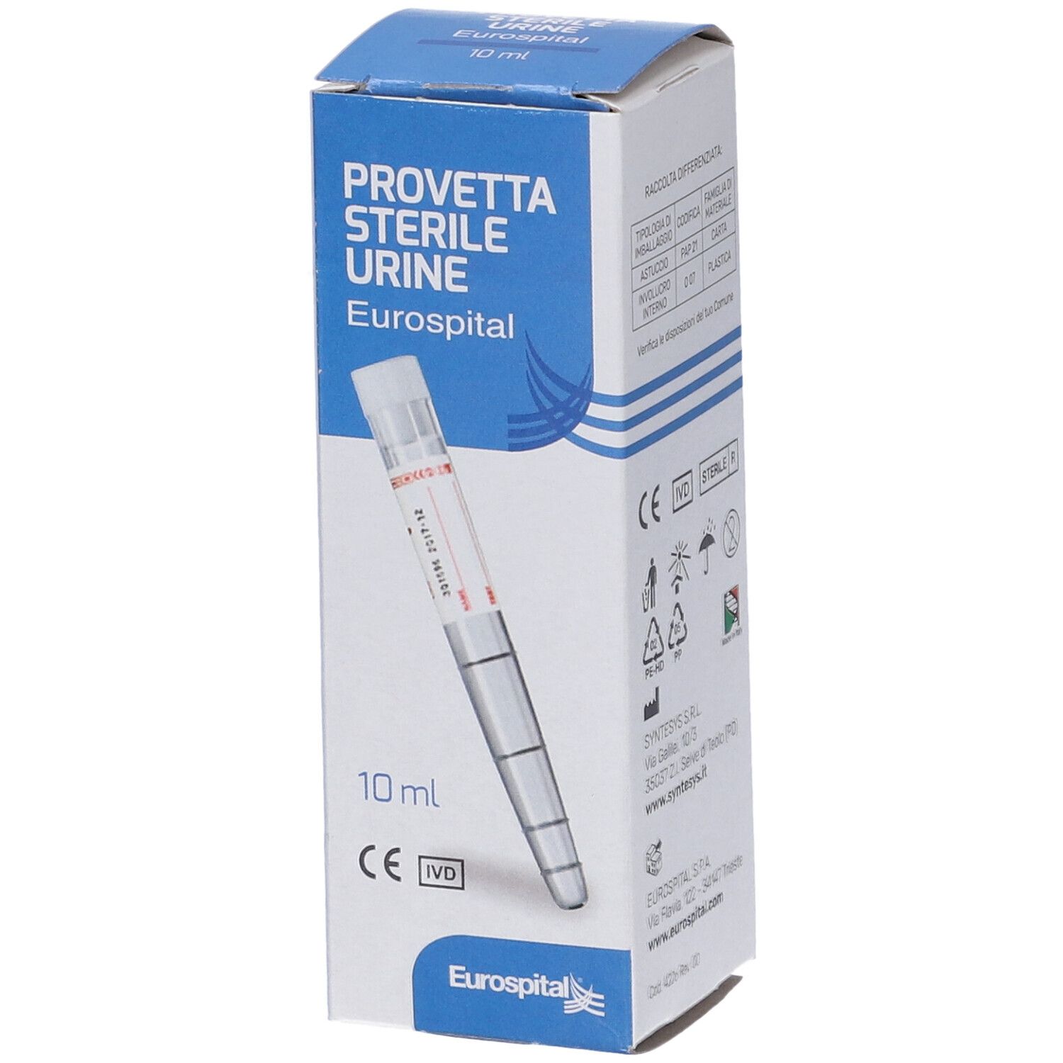 Eurospital Provetta Sterile Urine