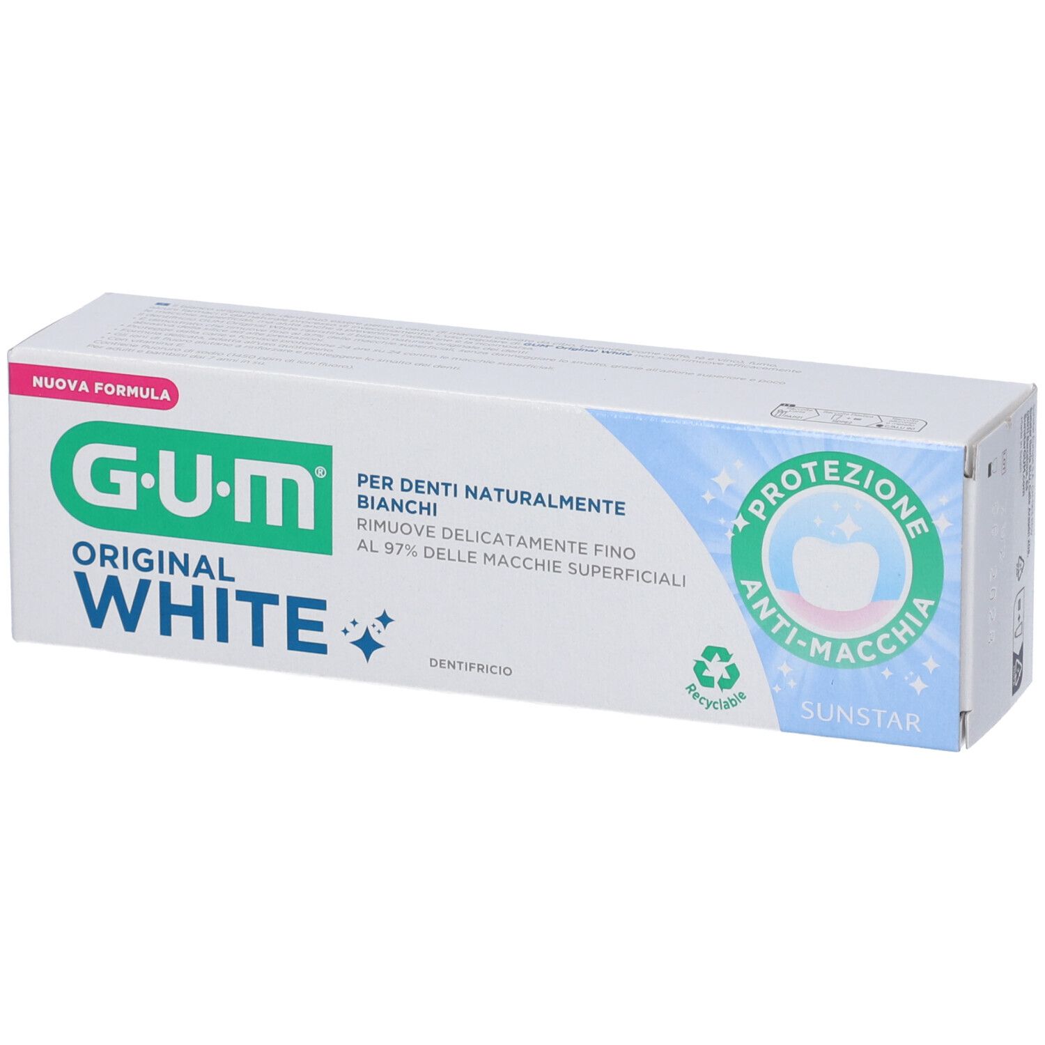 Gum Original White Dentifricio