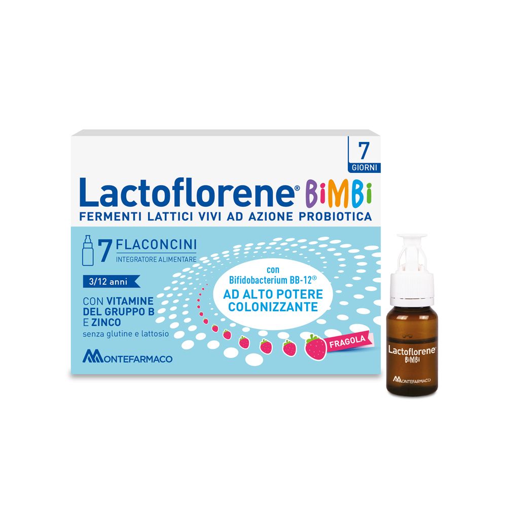 Lactoflorene Bimbi Fermenti Lattici 7 Flaconcini