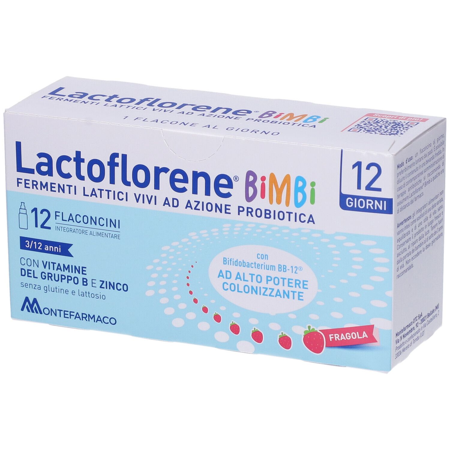 Lactoflorene Bimbi Fermenti Lattici 12 Flaconcini
