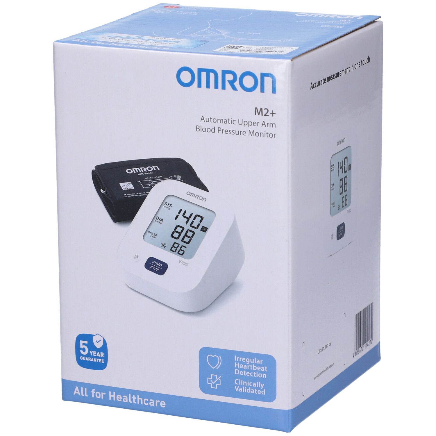 Omron M2+ Monitor Misuratore di Pressione Automatico Digitale
