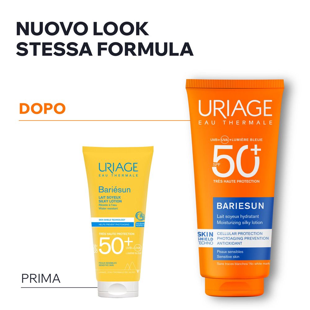 Latte solare Uriage Bariésun: Nuovo look, stessa formula.