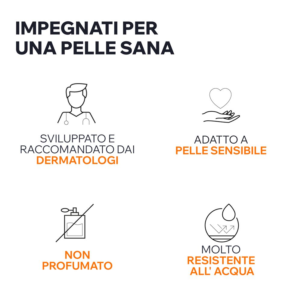 Uriage Bariesun: Sviluppato da dermatologi, per pelli sensibili, non profumato, resistente all'acqua.