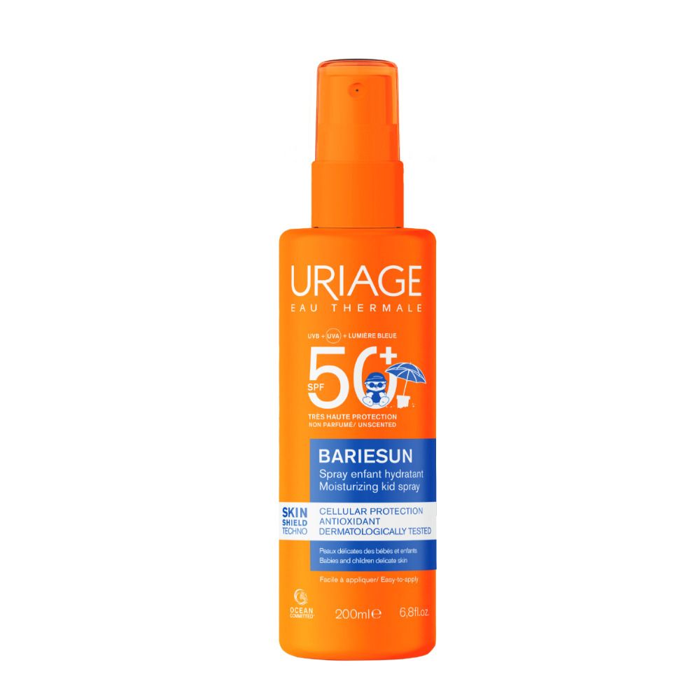 URIAGE BARIESUN Spray Bambini SPF50+ pelle sensibile, viso, corpo, senza profumo