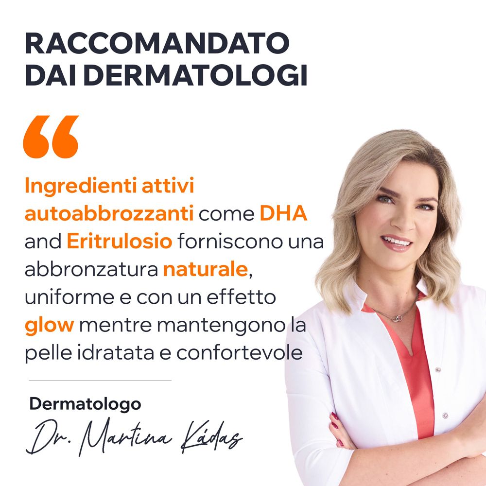 Dermatologa raccomanda Uriage Bariesun per abbronzatura naturale e idratante.