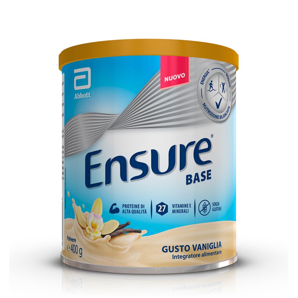 Ensure® Base Integratore per Energia e Difese Immunitarie 400g Vaniglia