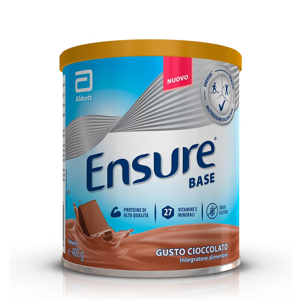 Ensure® Base Integratore per Energia e Difese Immunitarie 400g Cioccolato