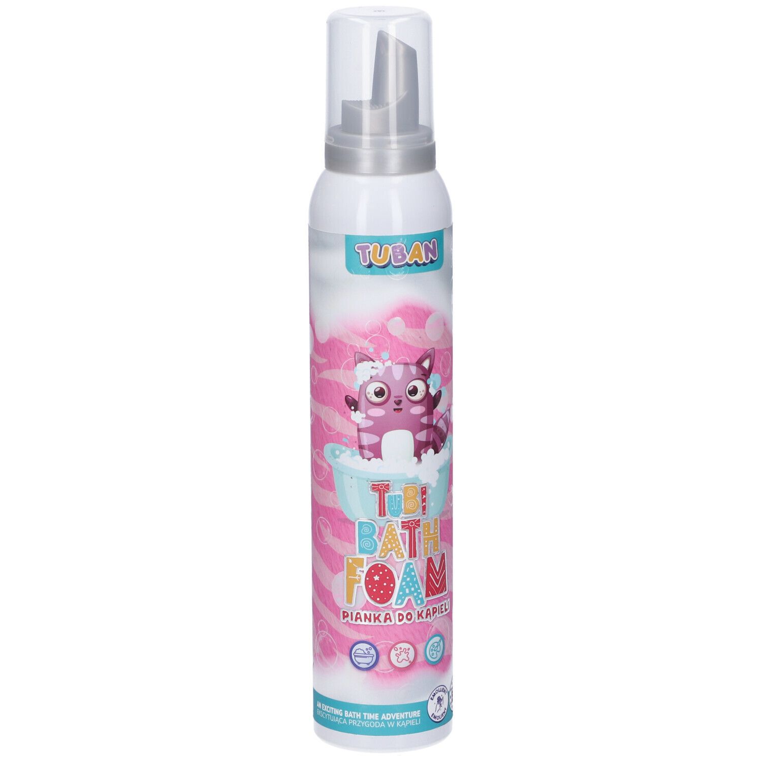 Tuban Tobi Bath Foam Rosa Schiuma da Bagno Corpo e Capelli