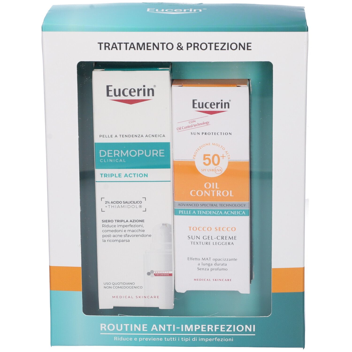 Eucerin Cofanetto Routine Anti-Imperfezioni + After Sun 50 ml GRATIS