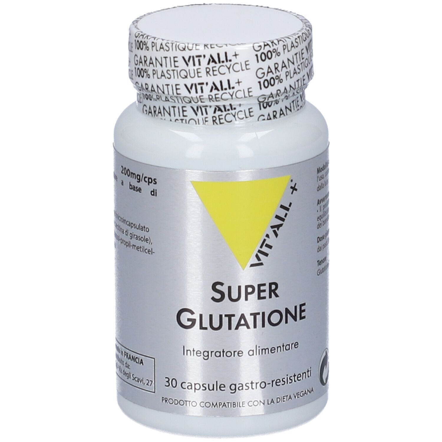 Vit'all+ Super Glutatione Capsule Gastroresistenti