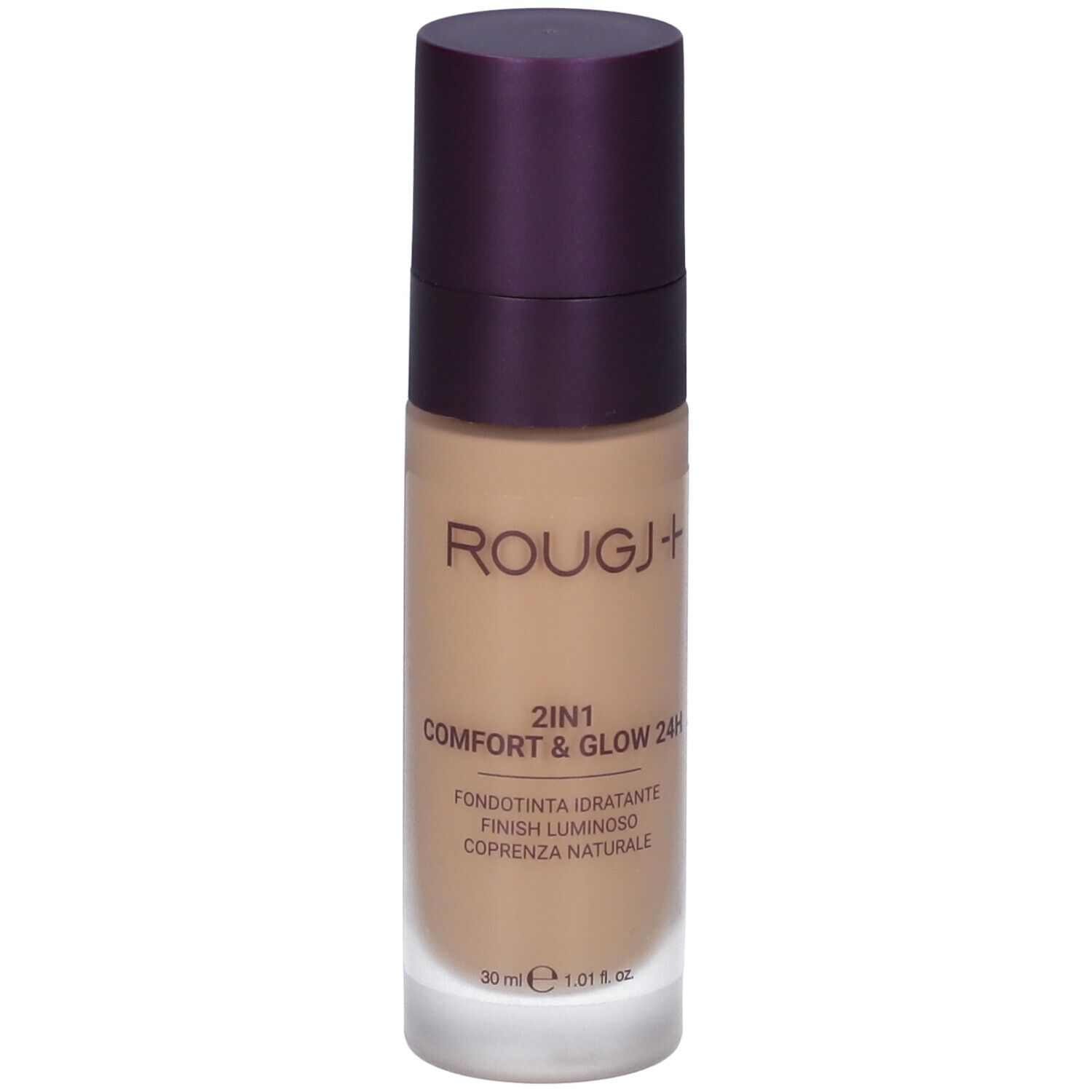 Rougj+ 2In1 Comfort & Glow 24H Fondotinta Idratante Luminoso Colore 05 Bronze