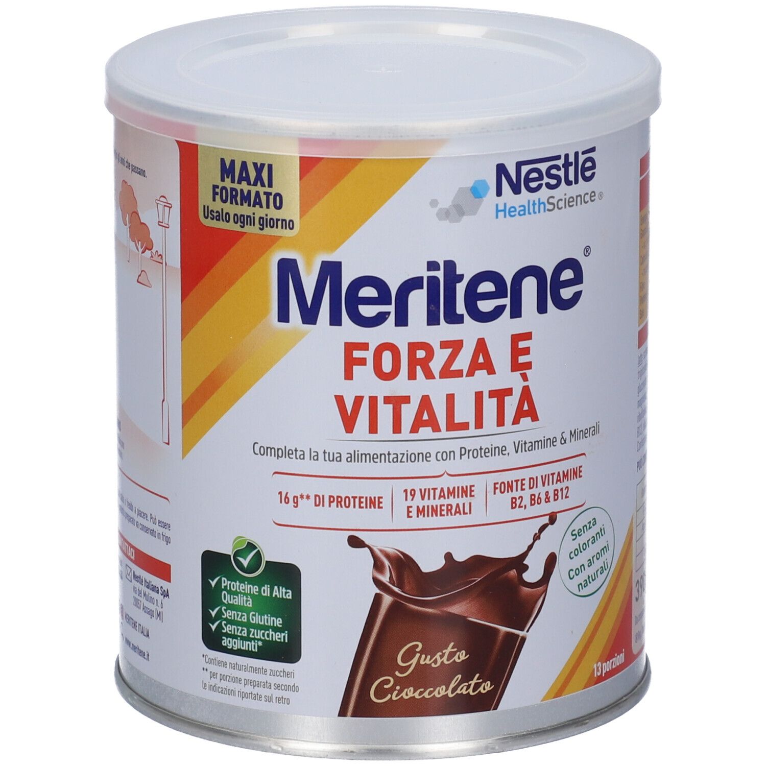 Meritene Forza e Vitalità Polvere gusto Cioccolato - Maxi Formato