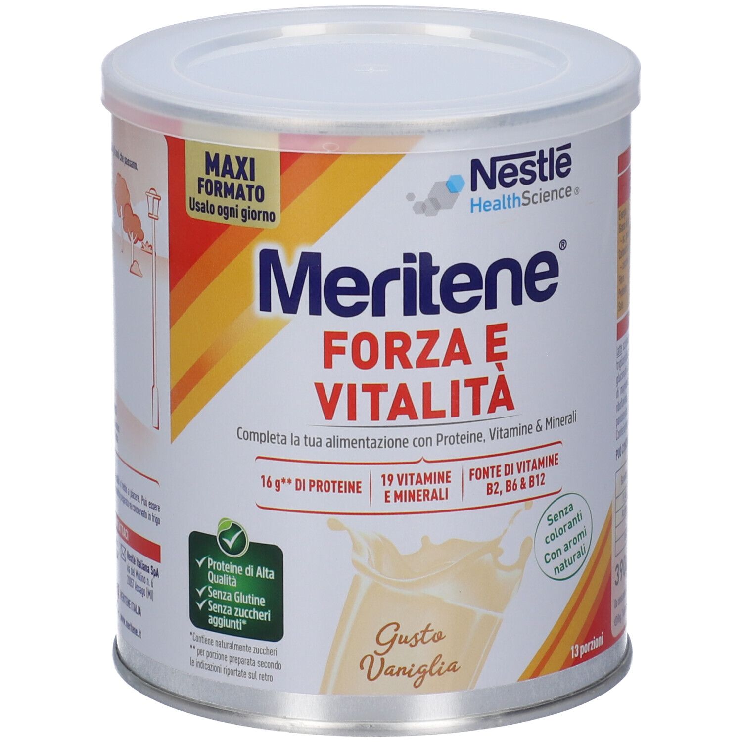 Meritene Forza e Vitalità Polvere gusto Vaniglia  - Maxi Formato- Risparmia il 10% con il codice: nestle0926